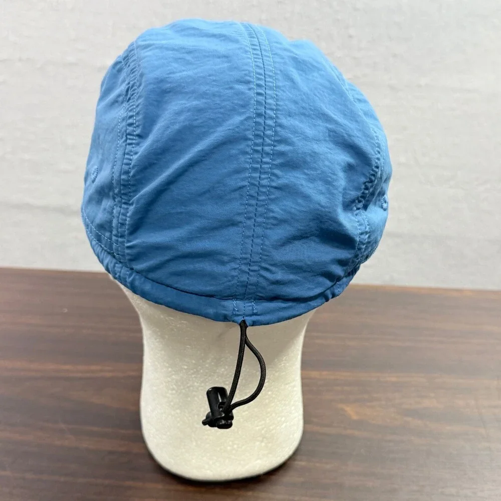 The North Face Class V Camp Hat One Size Blue 5 Panel Nylon Strapback Cap TNF